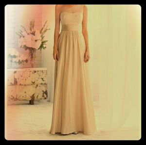 Belsoie Bridesmaids/Wedding Gowns Champagne